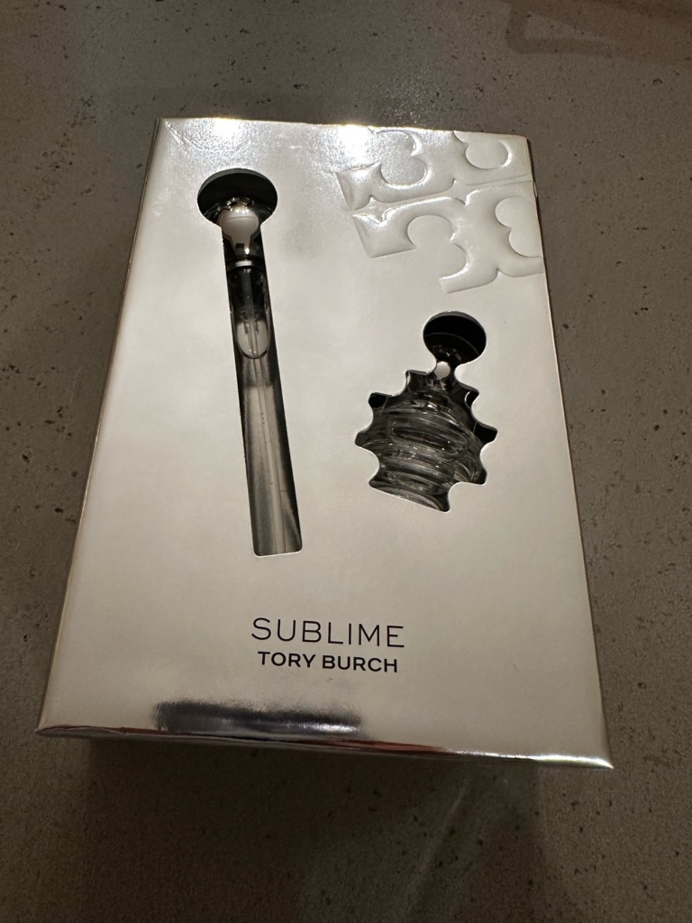 Tory Burch Sublime Eau de Parfum in Reflective Silver Box